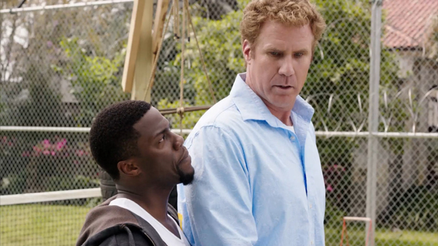 Will Ferrell dan Kevin Hart dalam film Get Hard (2015)