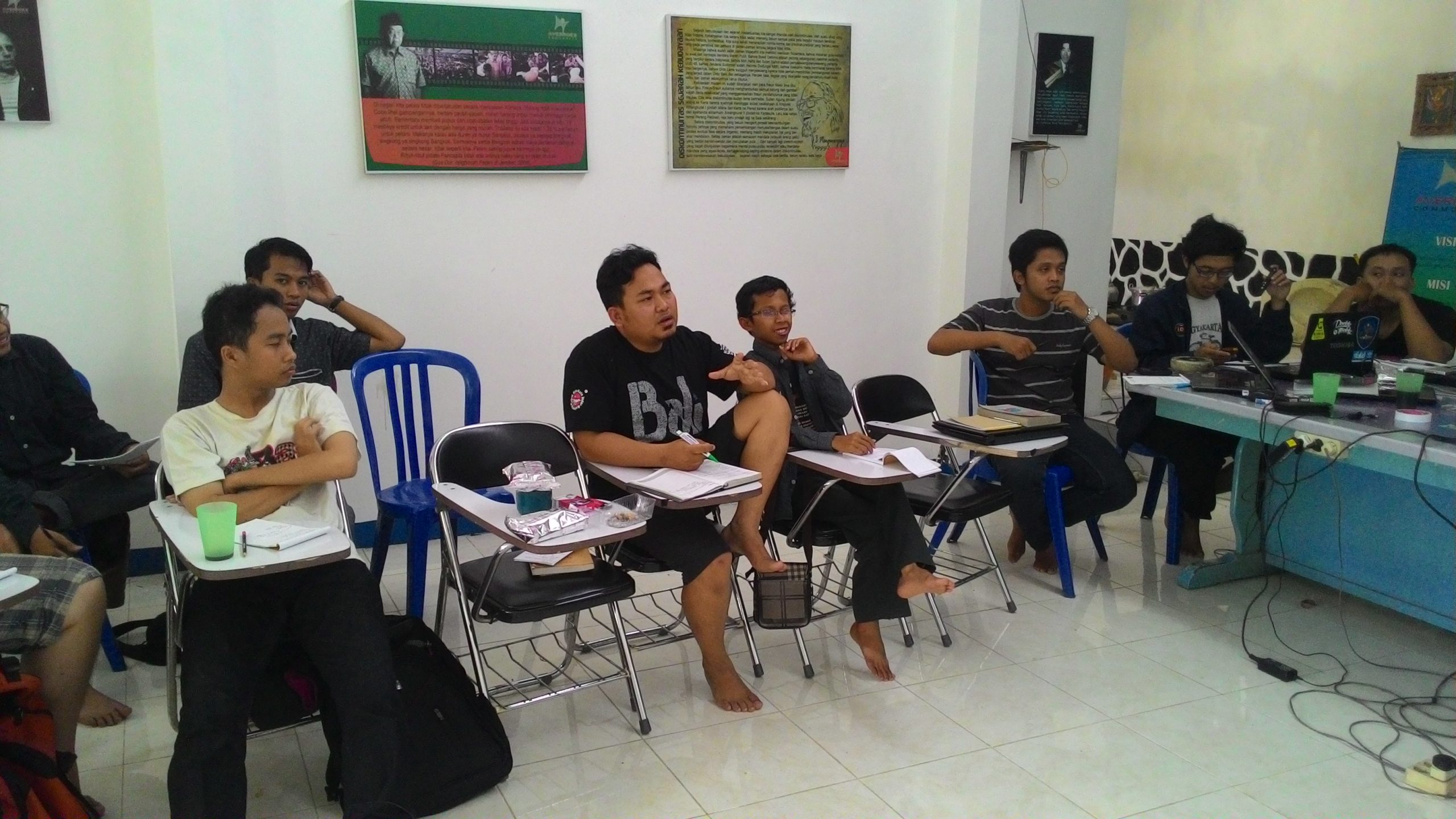 Suasana Diskusi Reboan