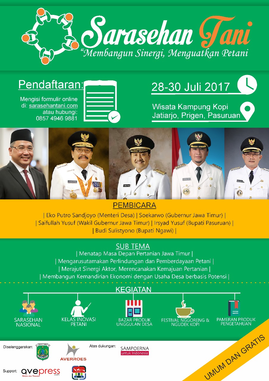 Poster Sarasehan Tani