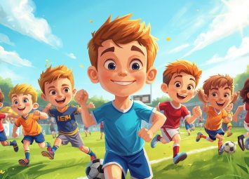 Sepak Bola, Anak, dan Kepercayaaan Diri via AICanva