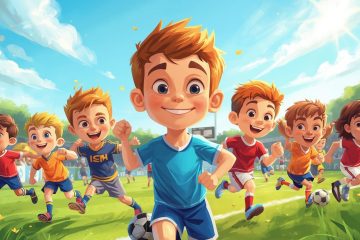 Sepak Bola, Anak, dan Kepercayaaan Diri via AICanva